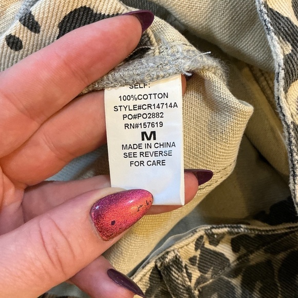 Molly Green JESSIE CHEETAH OVERALLS Women’s Medium - Picture 10 of 11